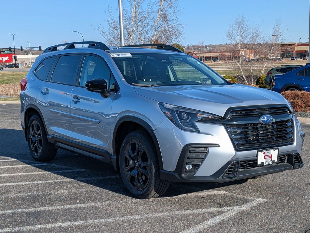 Ice Silver Metallic 2025 Subaru Ascent Onyx Edition Touring AWD SUV / Crossover All-Wheel Drive Continuously Variable Transmission