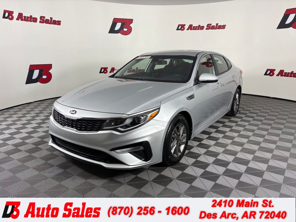 Sparkling Silver 2020 Kia Optima Sedan Front-Wheel Drive 6-Speed Automatic