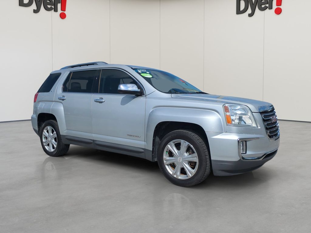 Quicksilver Metallic 2017 GMC Terrain SUV / Crossover Front-Wheel Drive 6-Speed Automatic
