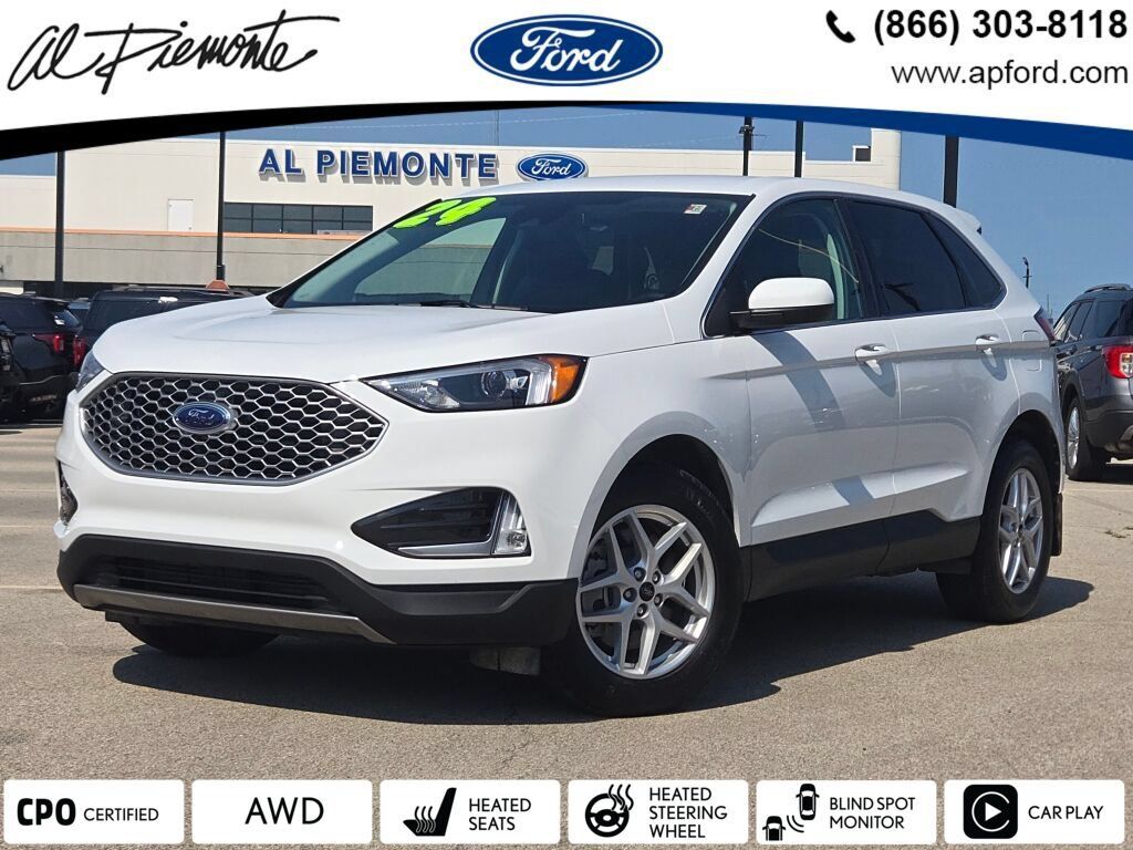 Oxford White 2024 Ford Edge SUV / Crossover All-Wheel Drive 8-Speed Automatic