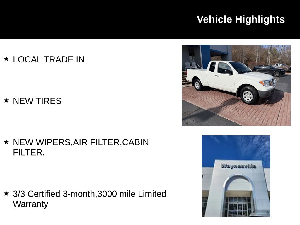 used 2019 Nissan Frontier car, priced at $15,588