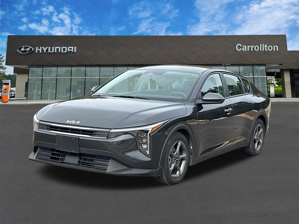 Interstellar Gray 2025 Kia K4 LXS FWD Sedan Front-Wheel Drive Continuously Variable Transmission