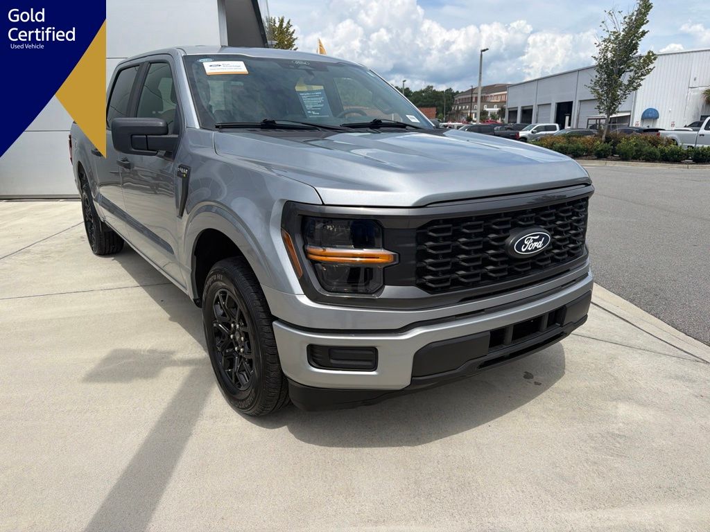 Iconic Silver Metallic 2025 Ford F-150 Pickup Truck 4X2 Automatic