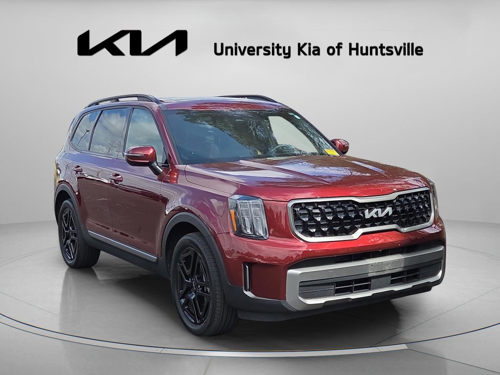 Dawning Red 2023 Kia Telluride EX X-Line AWD SUV / Crossover All-Wheel Drive 8-Speed Automatic