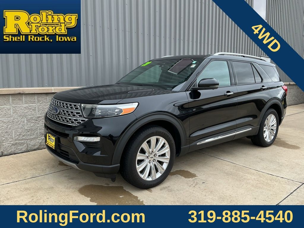 Agate Black Metallic 2020 Ford Explorer SUV / Crossover All-Wheel Drive Automatic