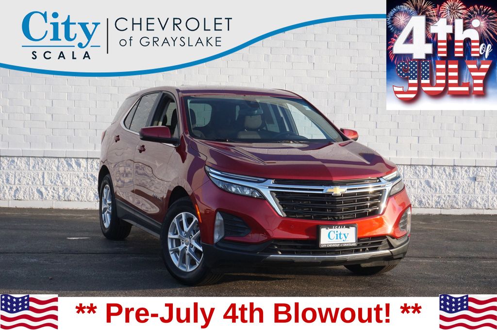 Radiant Red Tintcoat 2024 Chevrolet Equinox SUV / Crossover Front-Wheel Drive 6-Speed Automatic Overdrive