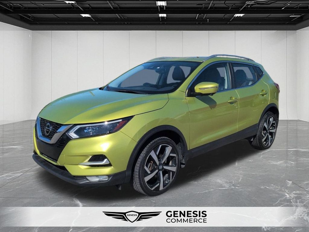 Green (Nitro Lime Metallic) 2020 Nissan Rogue Sport SV AWD SUV / Crossover All-Wheel Drive Continuously Variable Transmission
