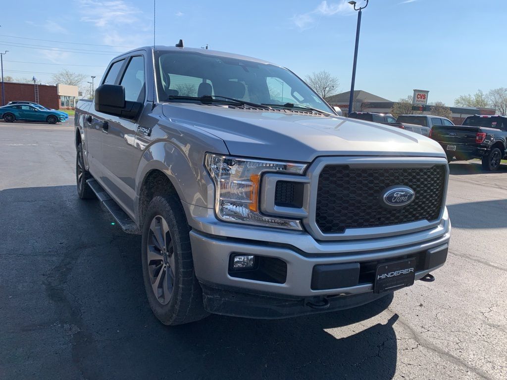Iconic Silver Metallic 2020 Ford F-150 XL SuperCrew 4WD Pickup Truck Four-Wheel Drive Automatic