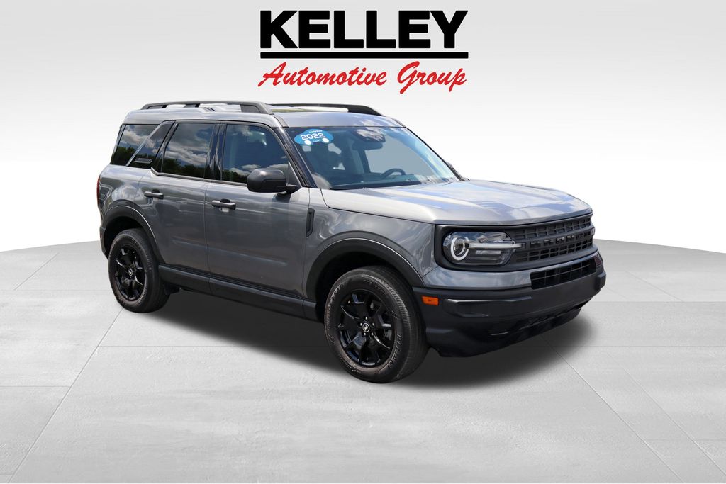Gray Metallic 2022 Ford Bronco Sport SUV / Crossover All-Wheel Drive 8-Speed Automatic