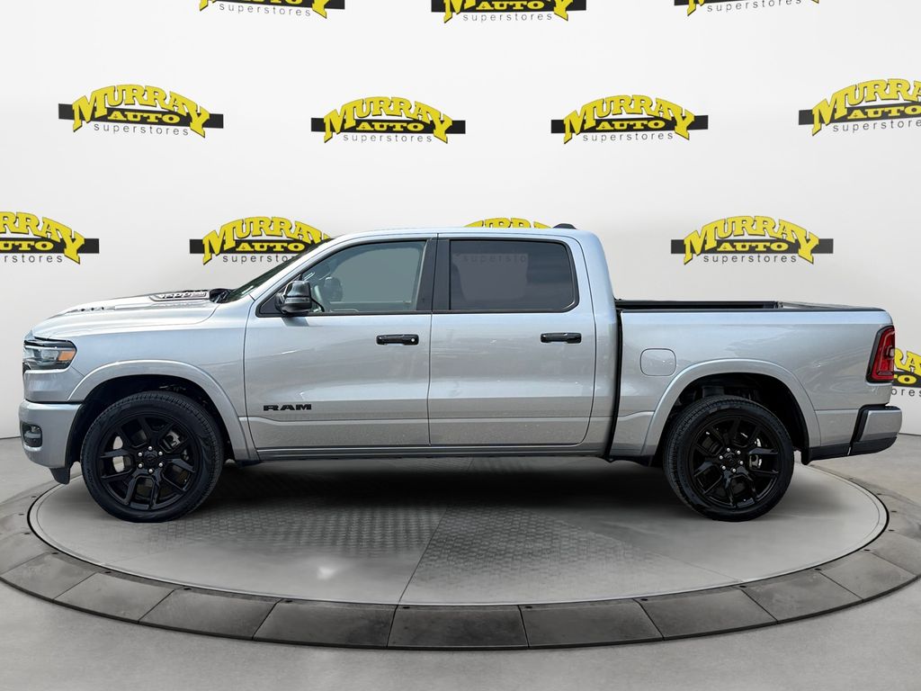 2025 Billet Silver Metallic Ram 1500 Laramie 4X4 Truck