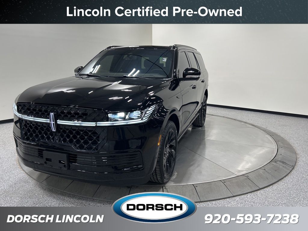Infinite Black Metallic Clearcoat 2025 Lincoln Navigator Reserve 4WD SUV / Crossover Four-Wheel Drive Automatic