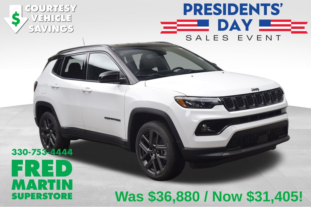 new 2026 Jeep Compass car, priced at $31,405