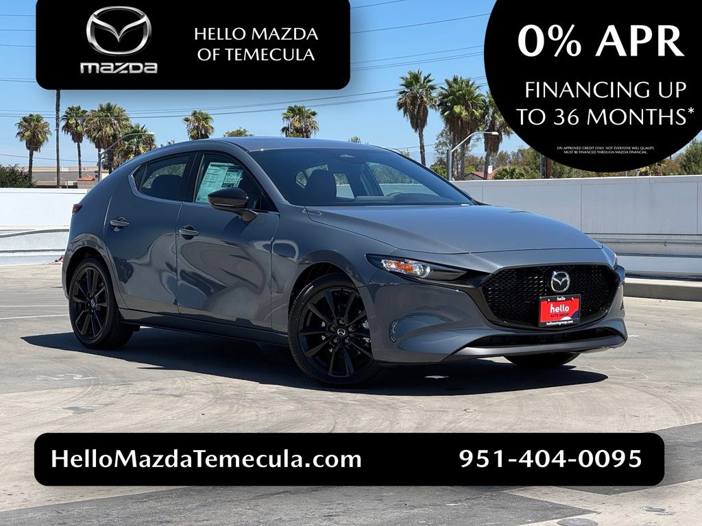 Polymetal Gray Metallic 2026 Mazda MAZDA3 Hatchback All-Wheel Drive 6-Speed Automatic