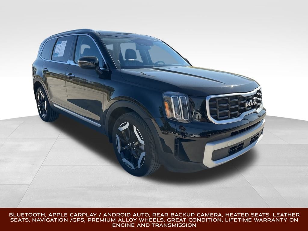 2023 Ebony Black Kia Telluride S AWD SUV