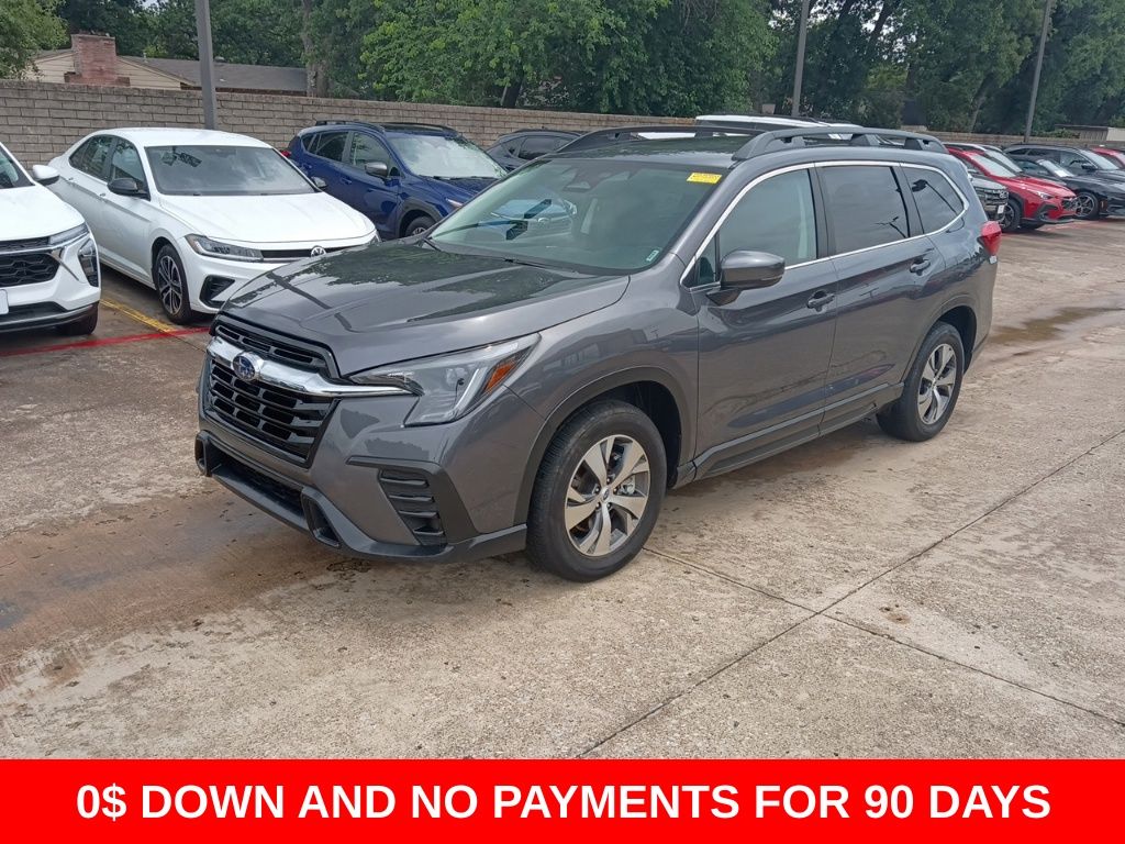 Magnetite Gray Metallic 2025 Subaru Ascent Premium 7-Passenger AWD SUV / Crossover All-Wheel Drive Continuously Variable Transmission
