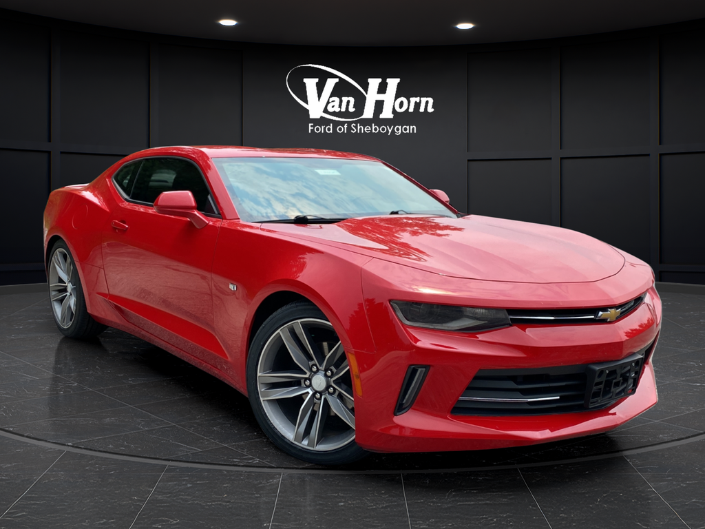 Red Hot 2018 Chevrolet Camaro Coupe Rear-Wheel Drive 8-Speed Automatic