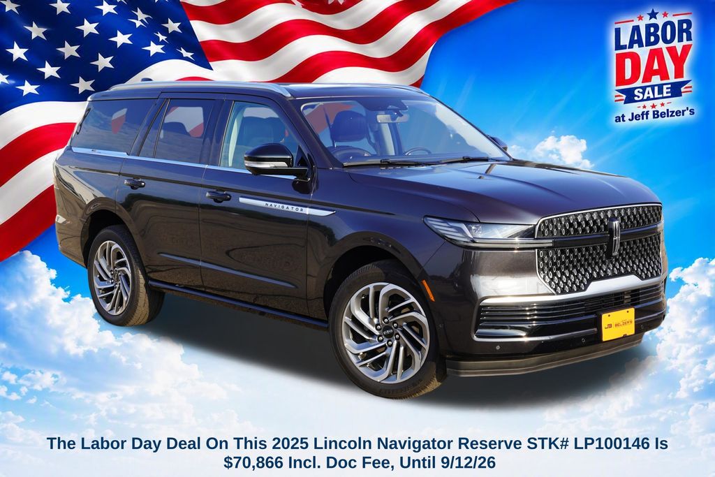 Starlight Gray Premium Colorant 2025 Lincoln Navigator SUV / Crossover Four-Wheel Drive Automatic