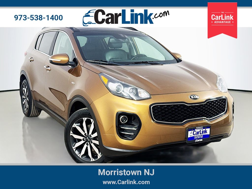 Red (Burnished Copper) 2019 Kia Sportage SUV / Crossover All-Wheel Drive 6-Speed Automatic Overdrive