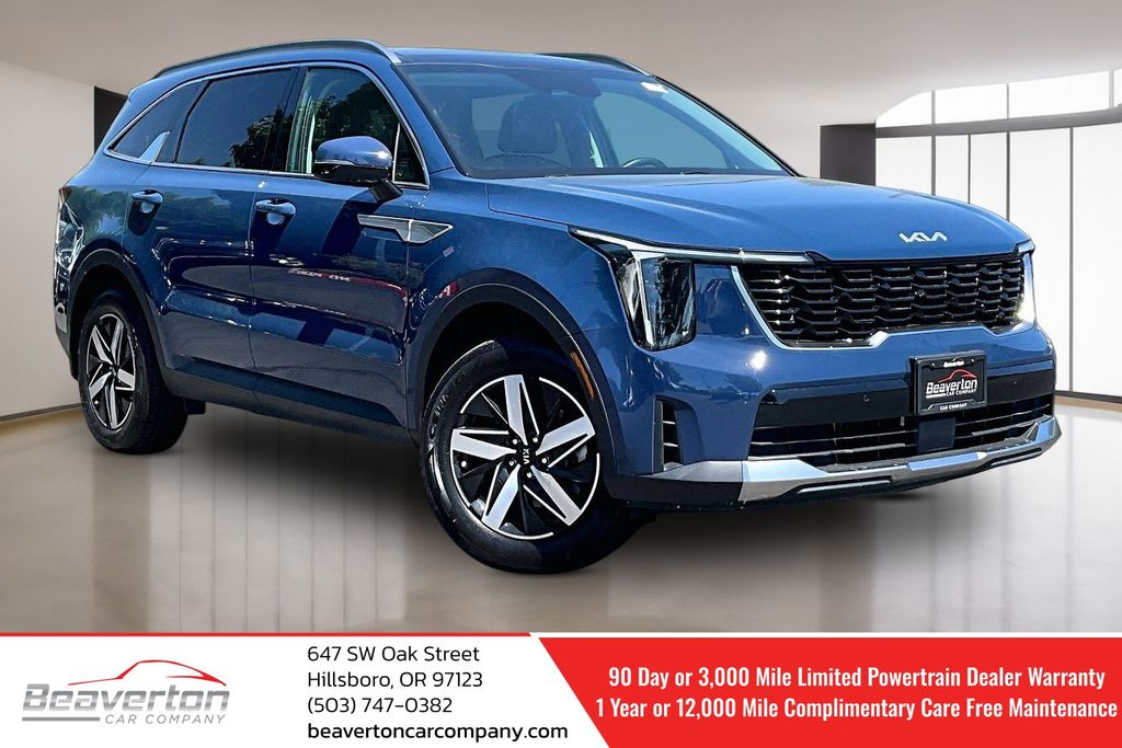 Midnight Lake Blue 2024 Kia Sorento SUV / Crossover All-Wheel Drive 8-Speed Automatic