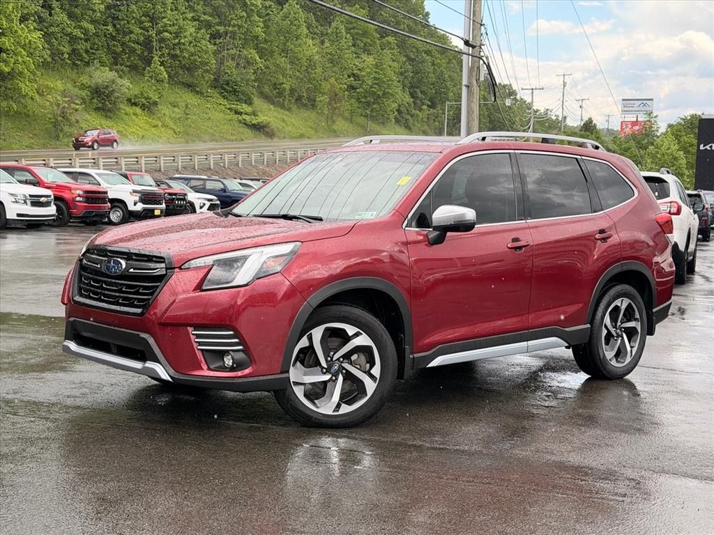 Crimson Red Pearl 2022 Subaru Forester Touring Crossover AWD SUV / Crossover All-Wheel Drive Continuously Variable Transmission