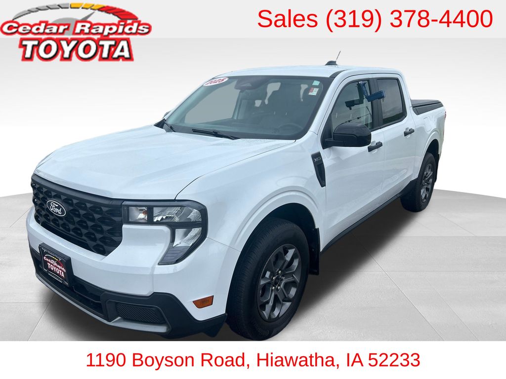 Oxford White 2025 Ford Maverick Pickup Truck Front-Wheel Drive Continuously Variable Transmission