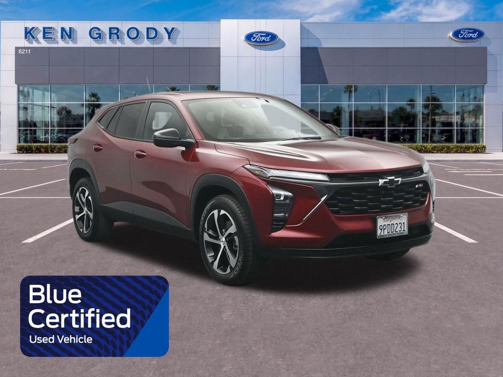 Red (Crimson Metallic) 2024 Chevrolet Trax SUV / Crossover Front-Wheel Drive 6-Speed Automatic