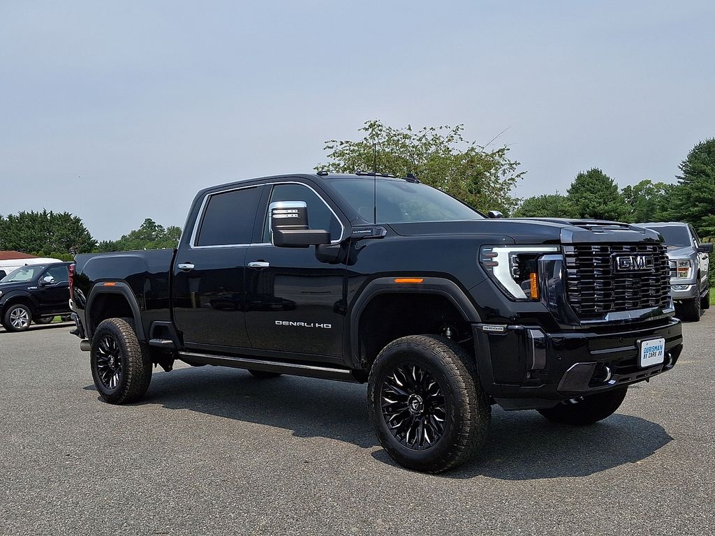Onyx Black 2024 GMC Sierra 3500HD Pickup Truck Four-Wheel Drive Automatic