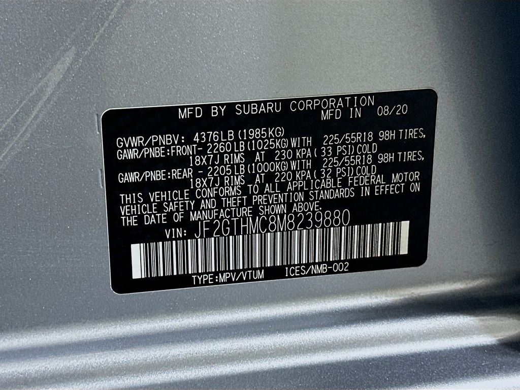 2021 Subaru Crosstrek Limited 32