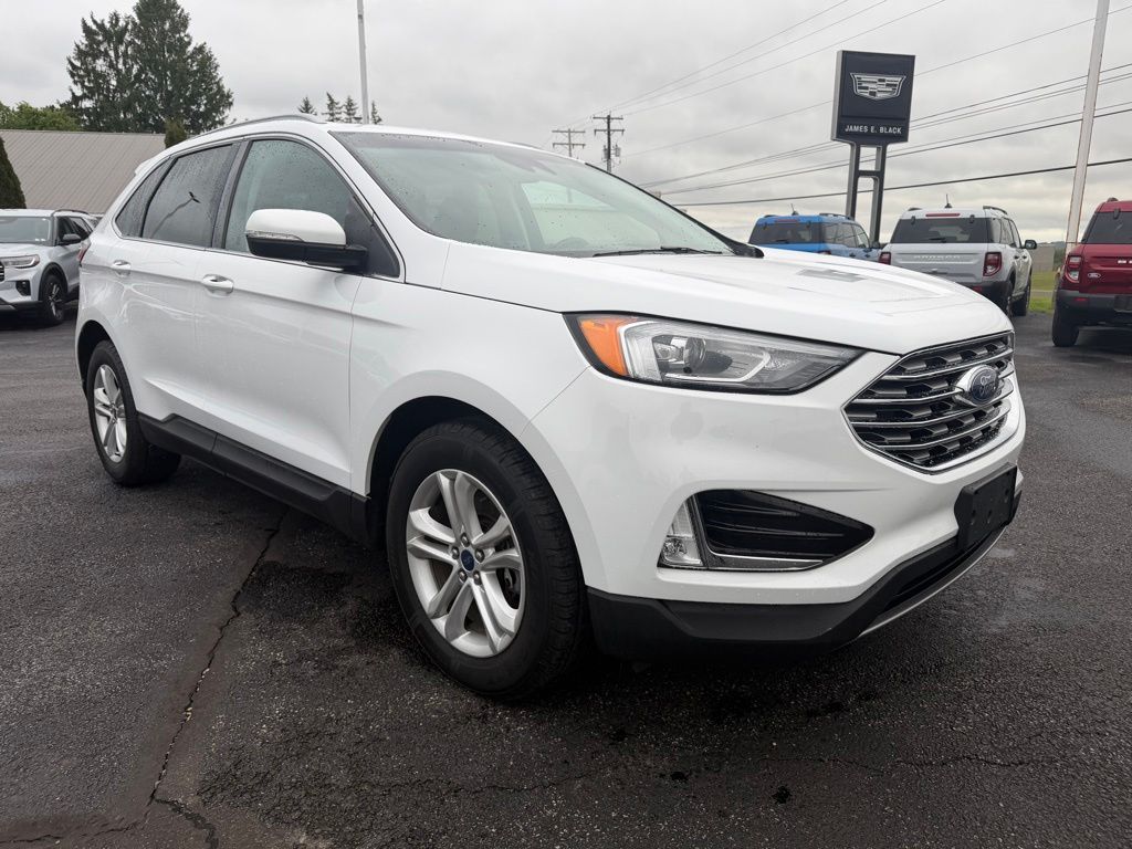 2020 Ford Edge SEL White at Bob Ruth Ford