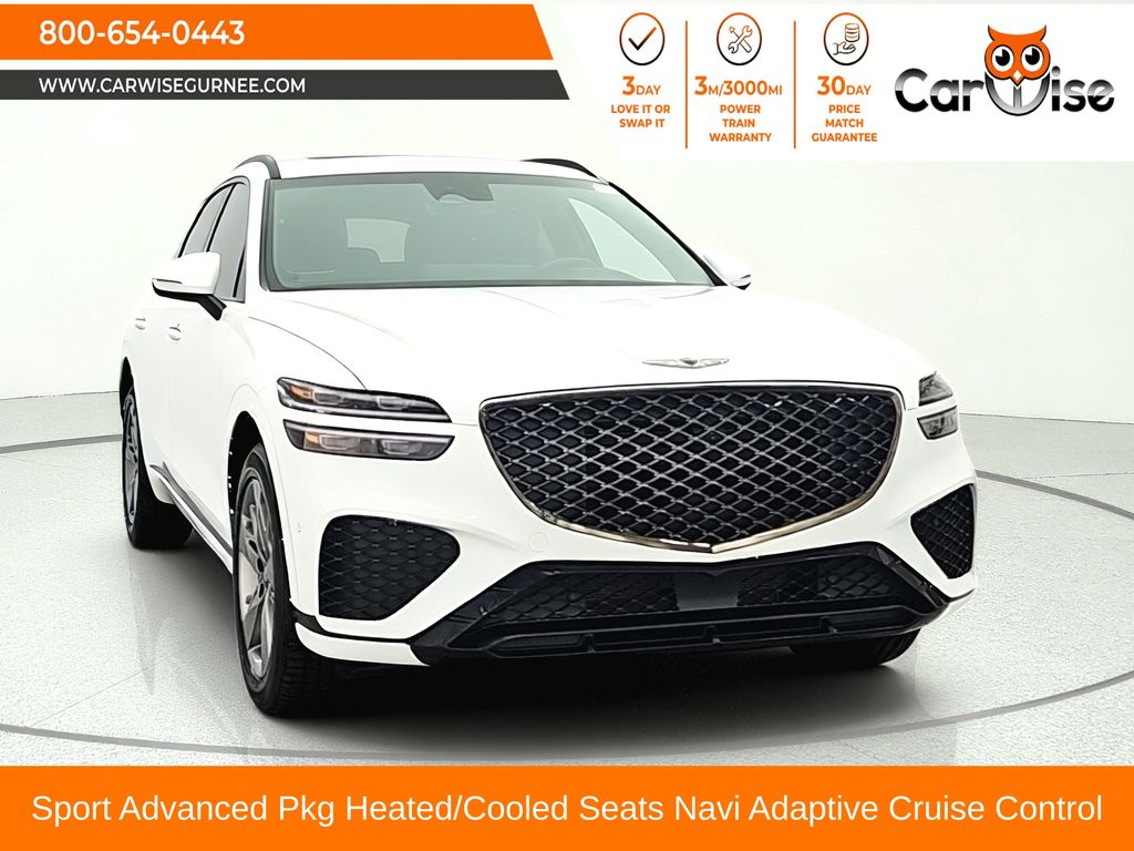 Alta White 2022 Genesis GV70 SUV / Crossover All-Wheel Drive 8-Speed Automatic