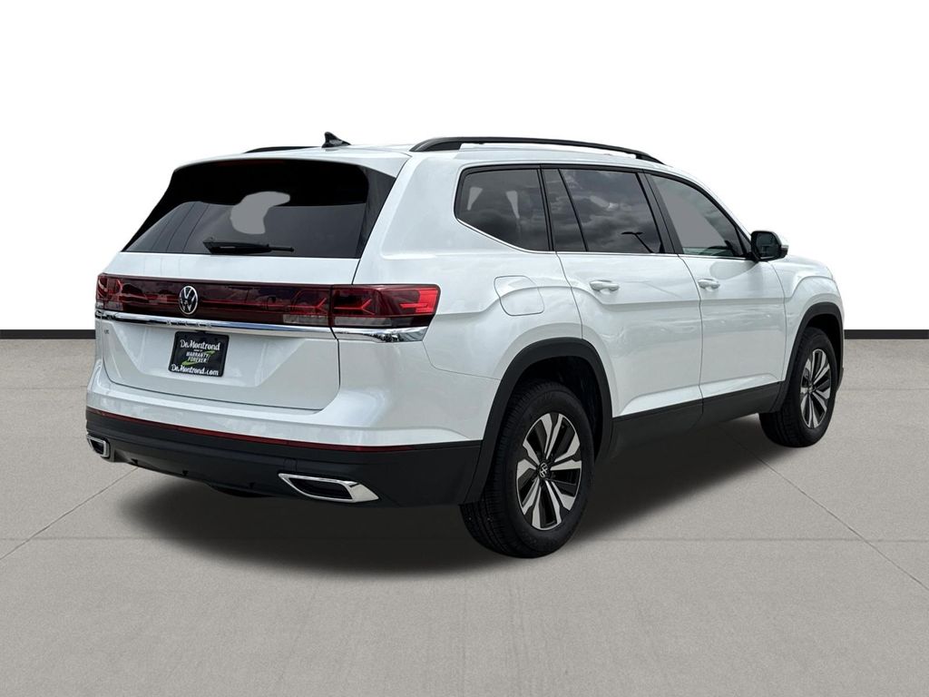 2026 Volkswagen Atlas SE White at DeMontrond Auto Country
