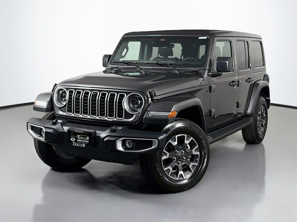 Gray (Granite Crystal Metallic Clearcoat) 2026 Jeep Wrangler SUV / Crossover Four-Wheel Drive 8-Speed Automatic