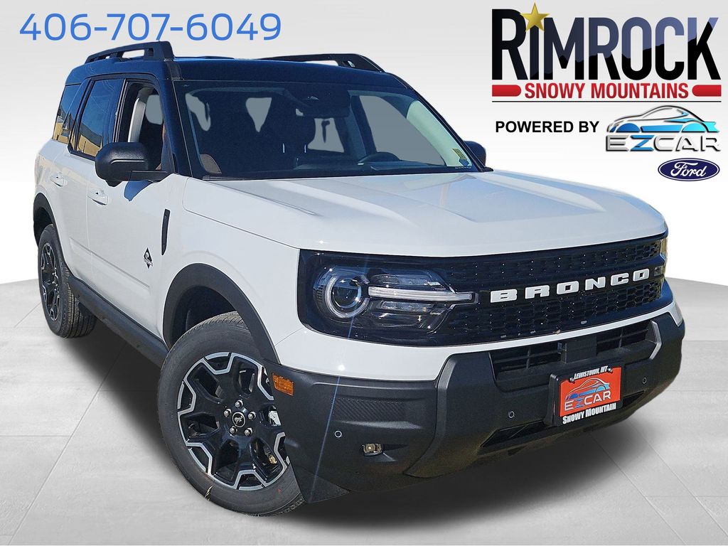 Oxford White 2025 Ford Bronco Sport SUV / Crossover All-Wheel Drive 8-Speed Automatic