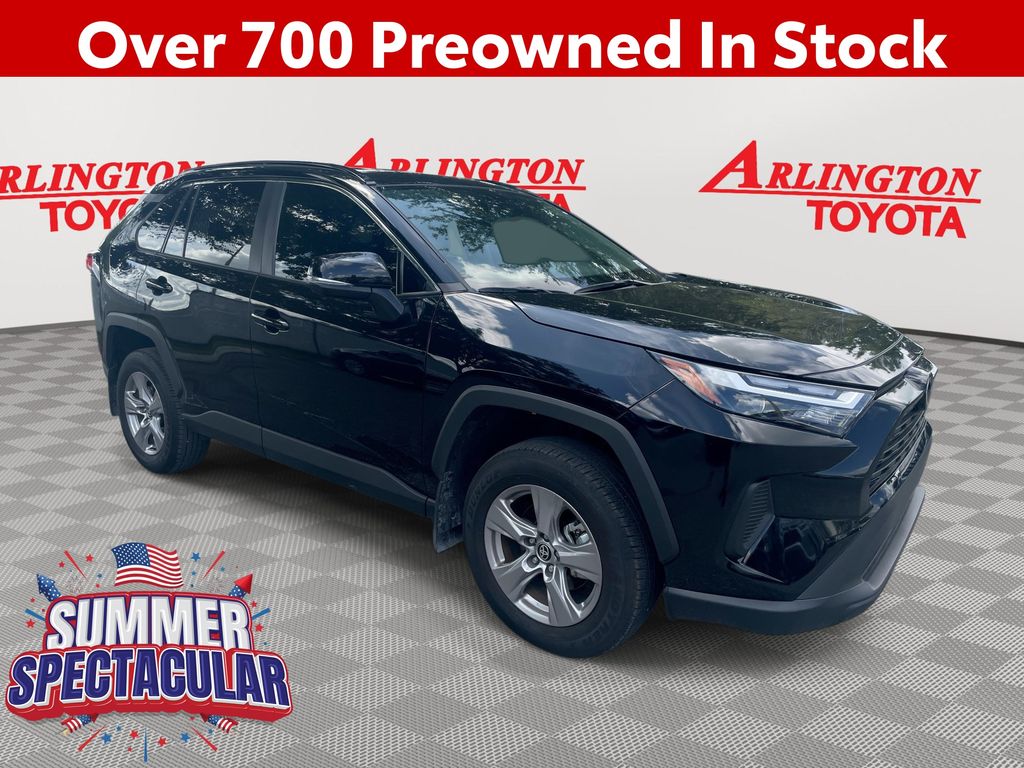 Midnight Black Metallic 2025 Toyota RAV4 SUV / Crossover Front-Wheel Drive 8-Speed Automatic