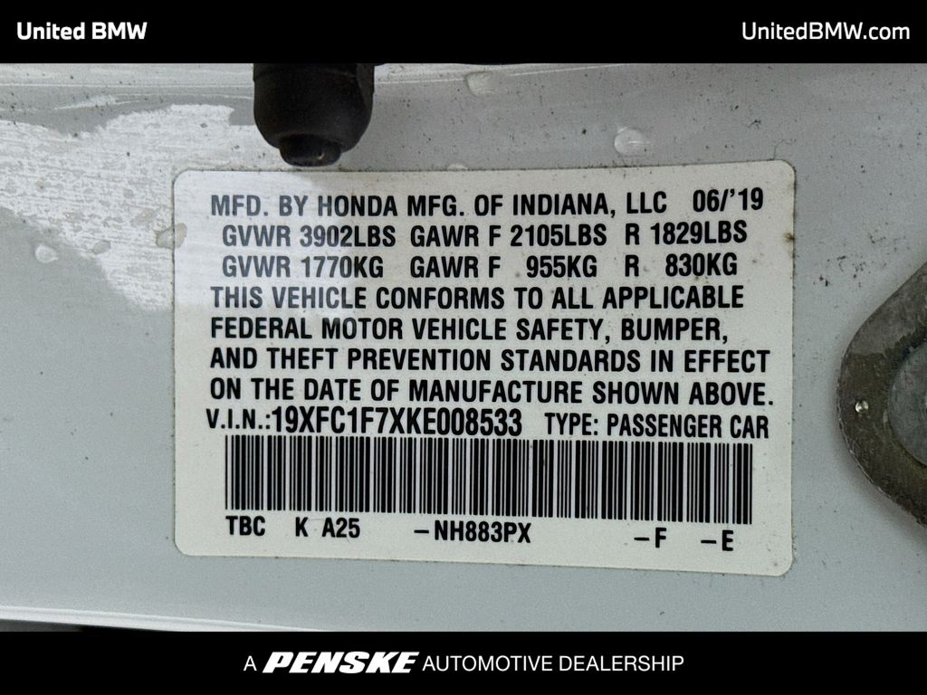 Thumbnail: 2019 Honda Civic - 13