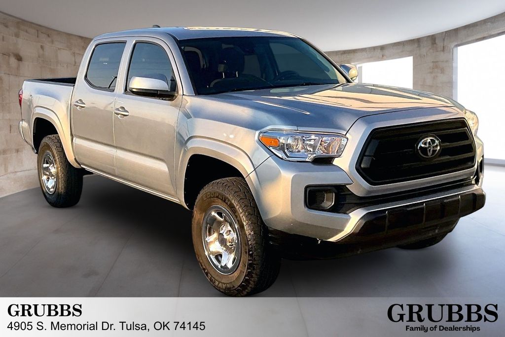Celestial Silver Metallic 2022 Toyota Tacoma Pickup Truck Four-Wheel Drive 6-Speed Automatic