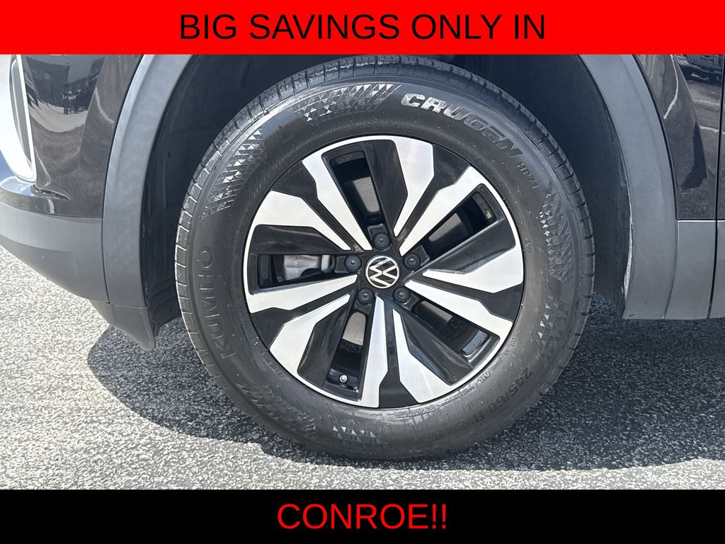 2024 Volkswagen Atlas 2.0T SE Black at DeMontrond Mazda