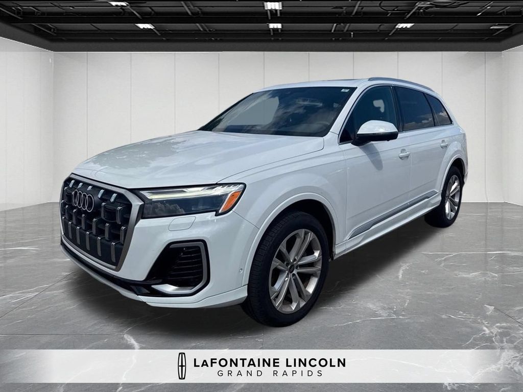 Carrara White 2025 Audi Q7 SUV / Crossover All-Wheel Drive 8-Speed Automatic
