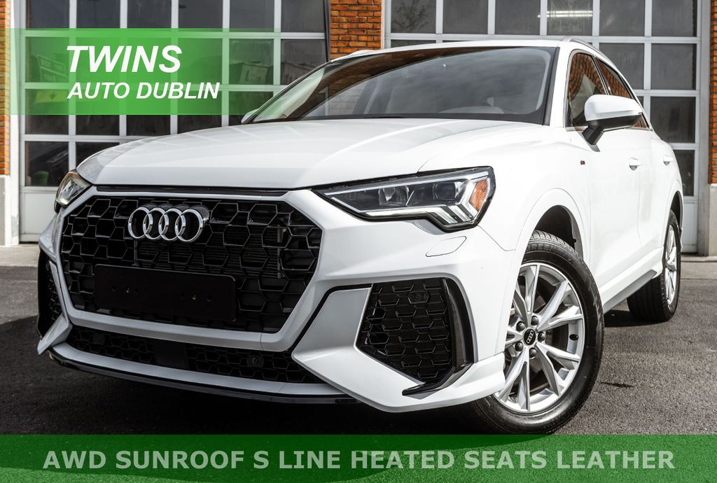 White 2024 Audi Q3 quattro Premium S Line 45 TFSI SUV / Crossover All-Wheel Drive 8-Speed Automatic