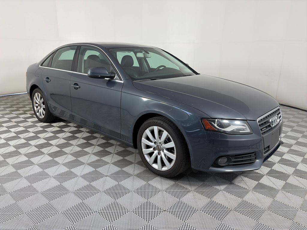 Blue 2010 Audi A4 2.0T quattro Premium Plus AWD Sedan All-Wheel Drive 6-Speed Automatic