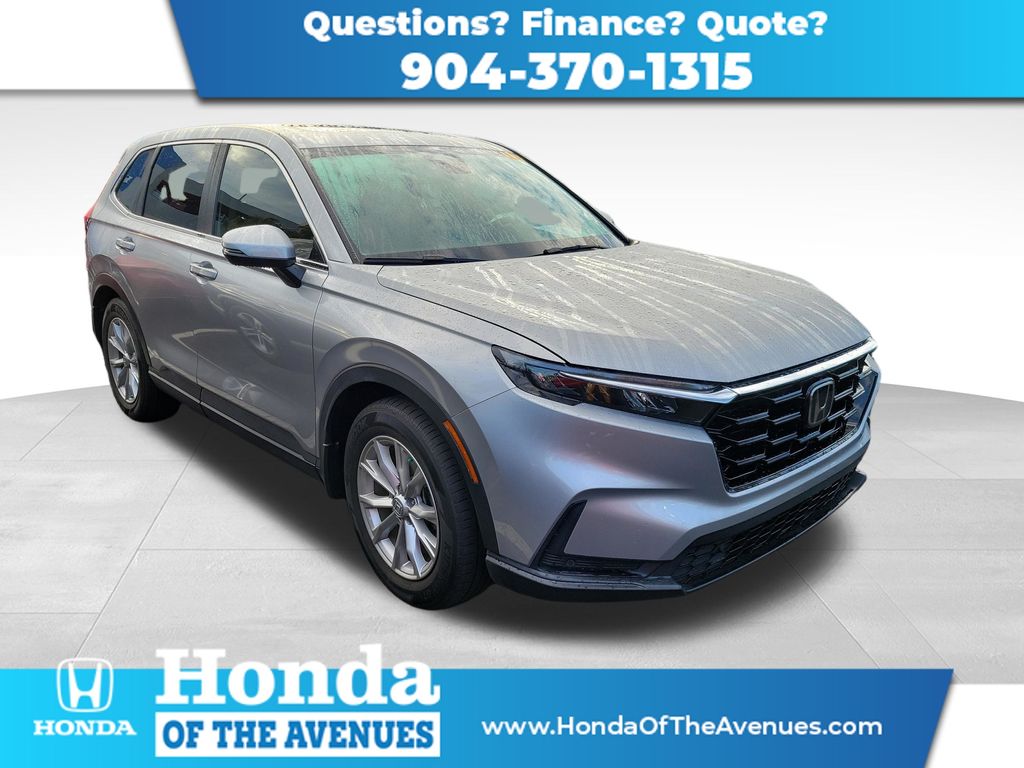 Silver Metallic 2024 Honda CR-V SUV / Crossover Front-Wheel Drive Continuously Variable Transmission