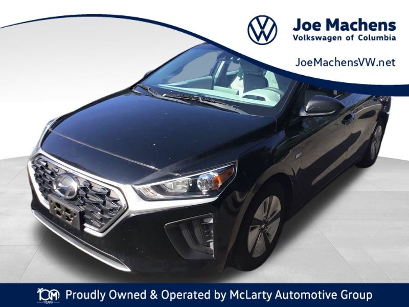 Black Noir Pearl 2020 Hyundai Ioniq Hybrid Hatchback Front-Wheel Drive 6-Speed Dual Clutch