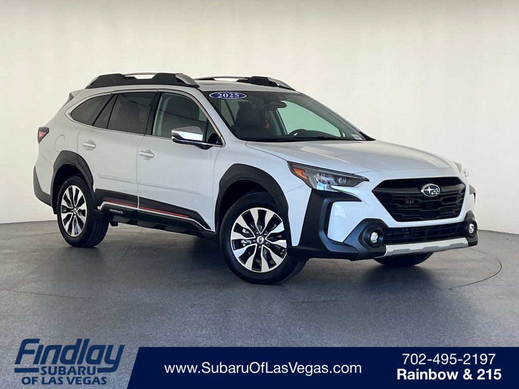 Crystal White Pearl 2025 Subaru Outback Touring XT AWD SUV / Crossover All-Wheel Drive Continuously Variable Transmission