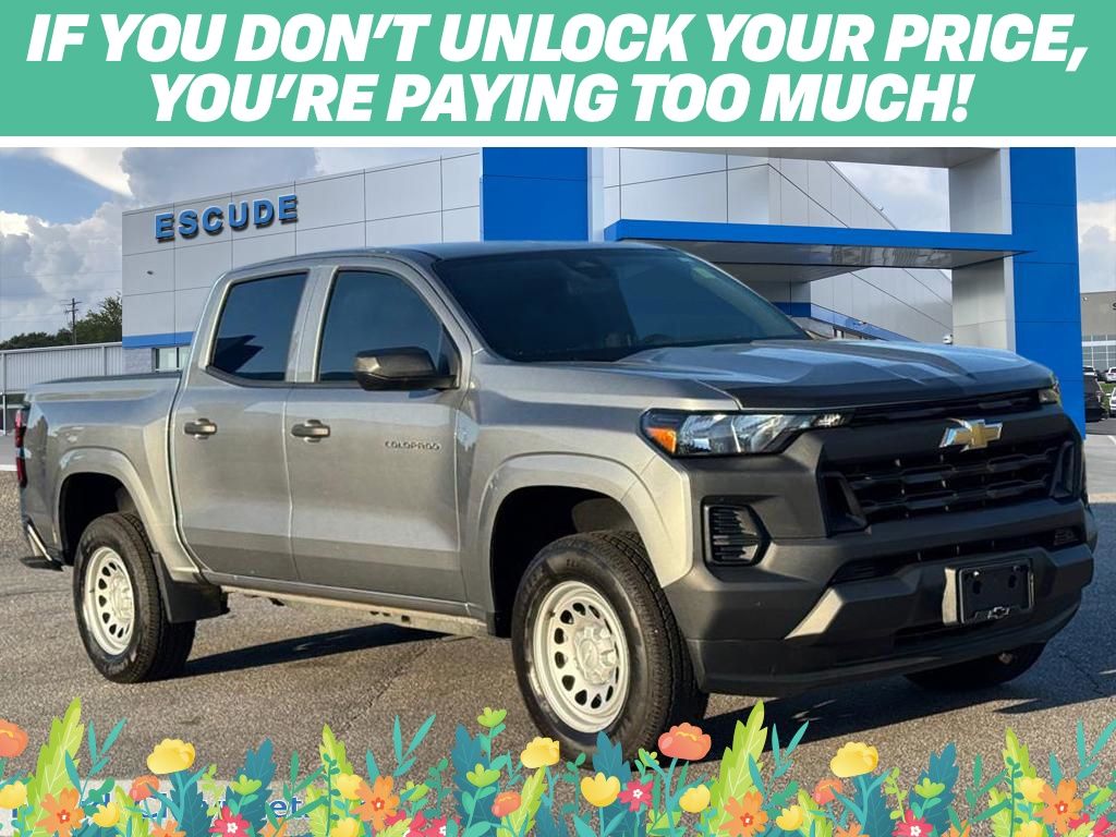 Sterling Gray Metallic 2025 Chevrolet Colorado Pickup Truck 4X2 8-Speed Automatic