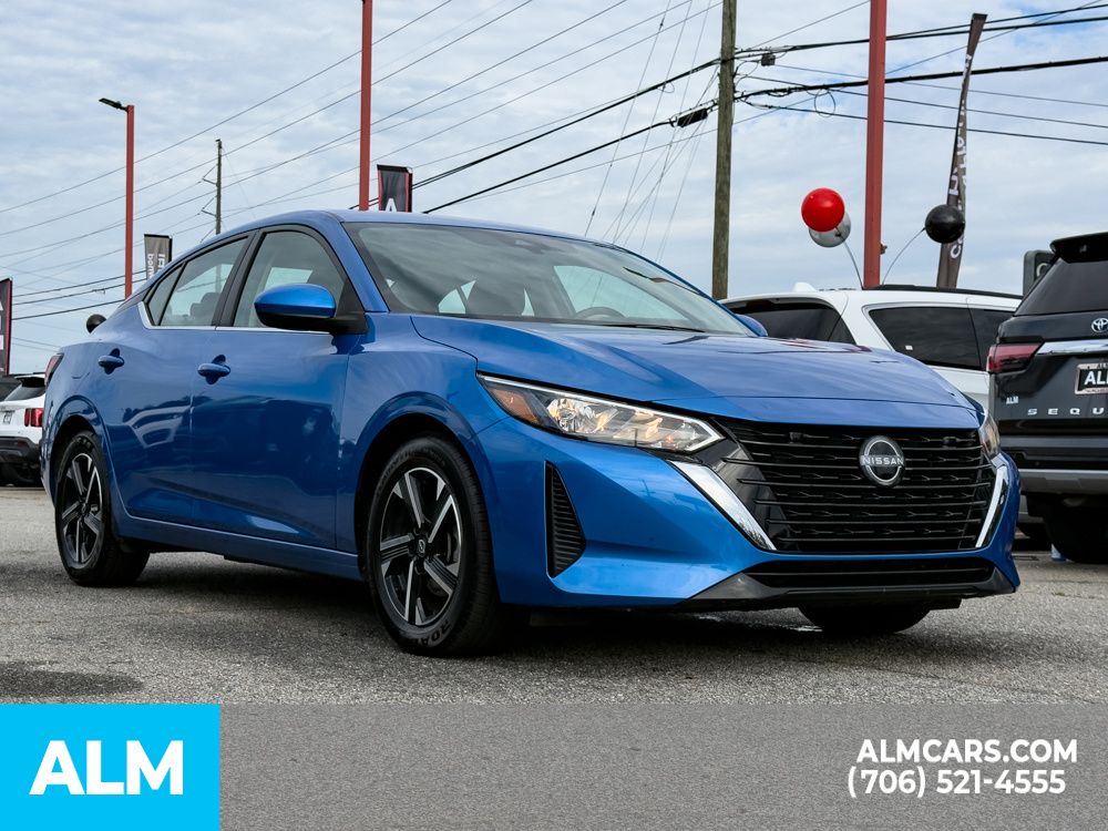 Used 2024 Blue Nissan SV image 6