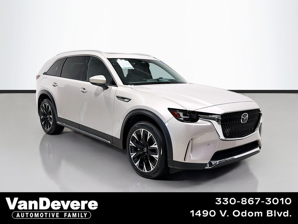 Gray (Platinum Quartz) 2024 Mazda CX-90 SUV / Crossover All-Wheel Drive 8-Speed Automatic