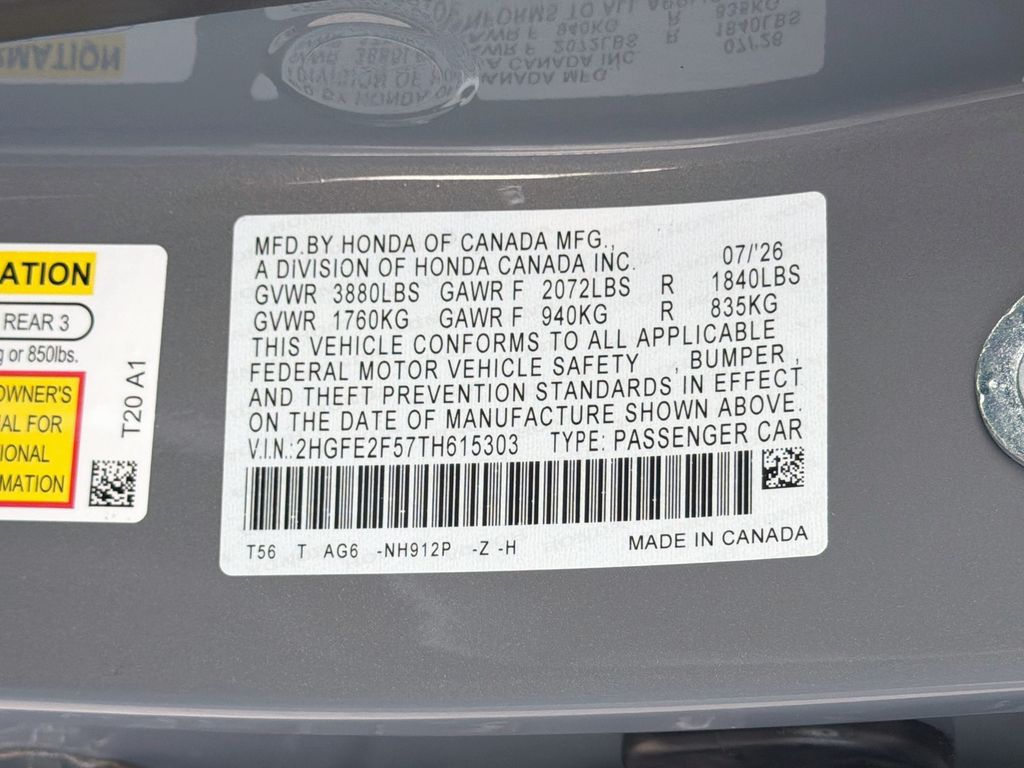 Thumbnail: 2026 Honda Civic - 19
