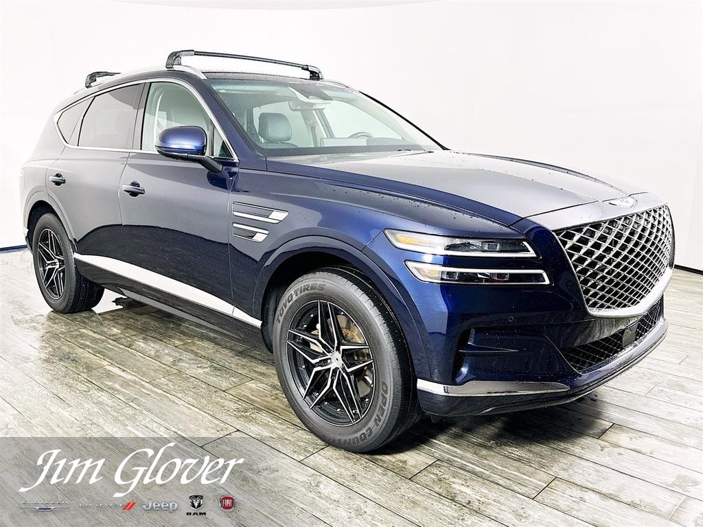 Capri Blue 2024 Genesis GV80 2.5T AWD SUV / Crossover All-Wheel Drive 8-Speed Automatic