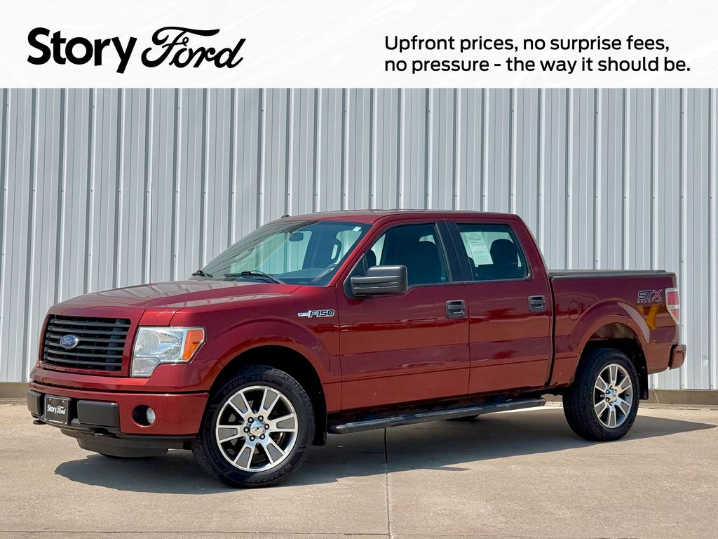 Sunset 2014 Ford F-150 Pickup Truck Four-Wheel Drive 6-Speed Automatic