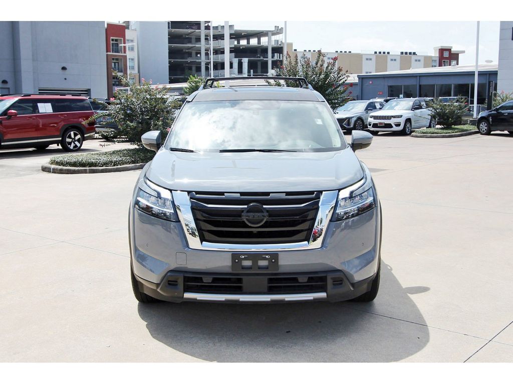 2024 Nissan Pathfinder Platinum Gray at North Houston Mitsubishi
